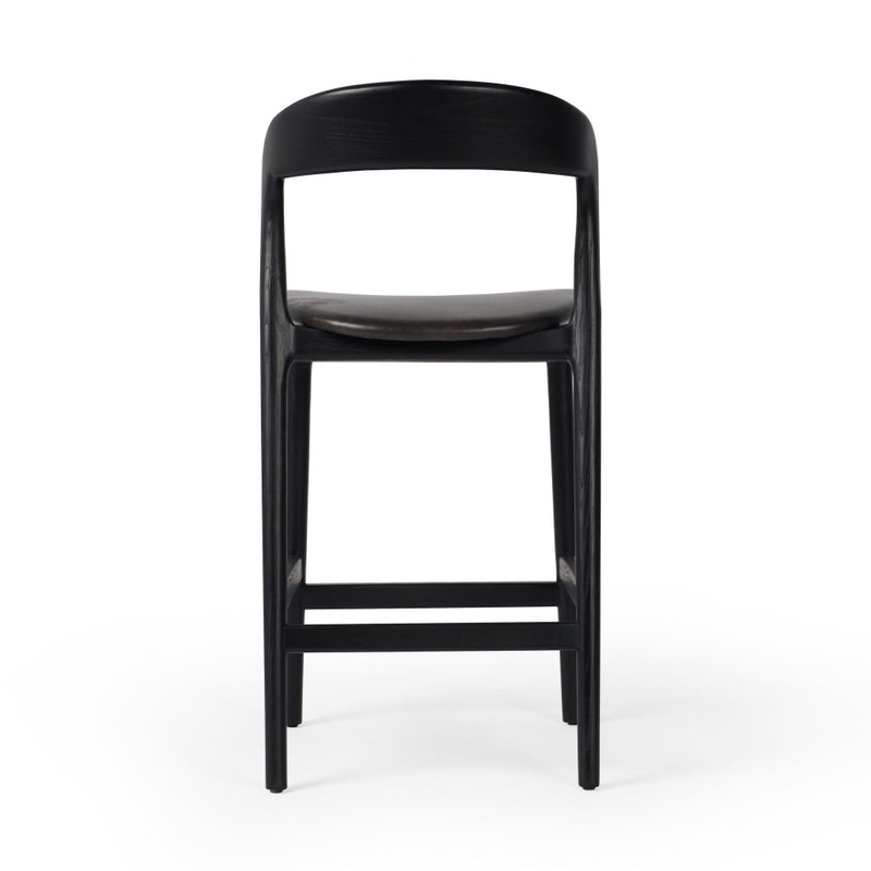 Amare Stool Sonoma Black Back View 236401-007