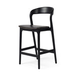 Amare Stool Sonoma Black Angled View Four Hands