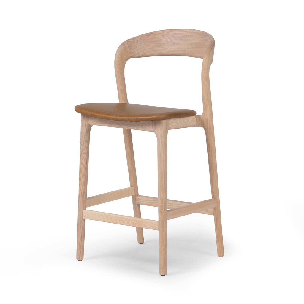 Four Hands Amare Counter Stool angled view 
