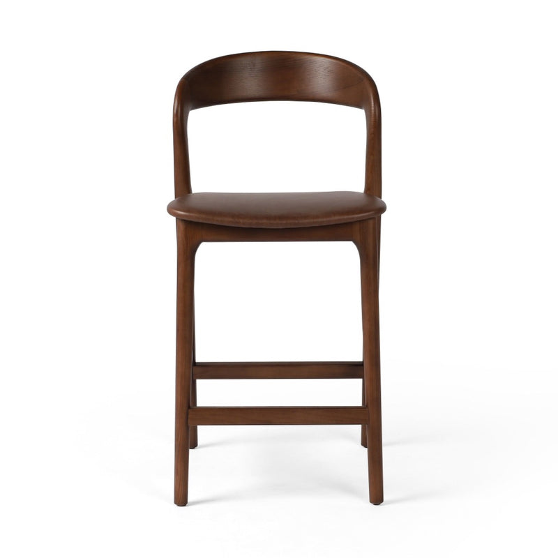 Amare Counter Stool Sonoma Coco Front Facing View 236401-004