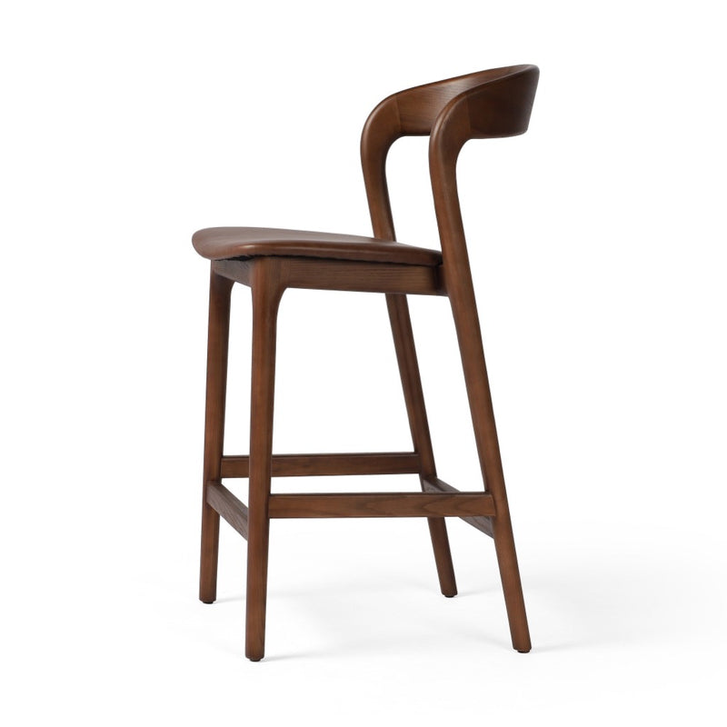Four Hands Amare Counter Stool Sonoma Coco Angled View