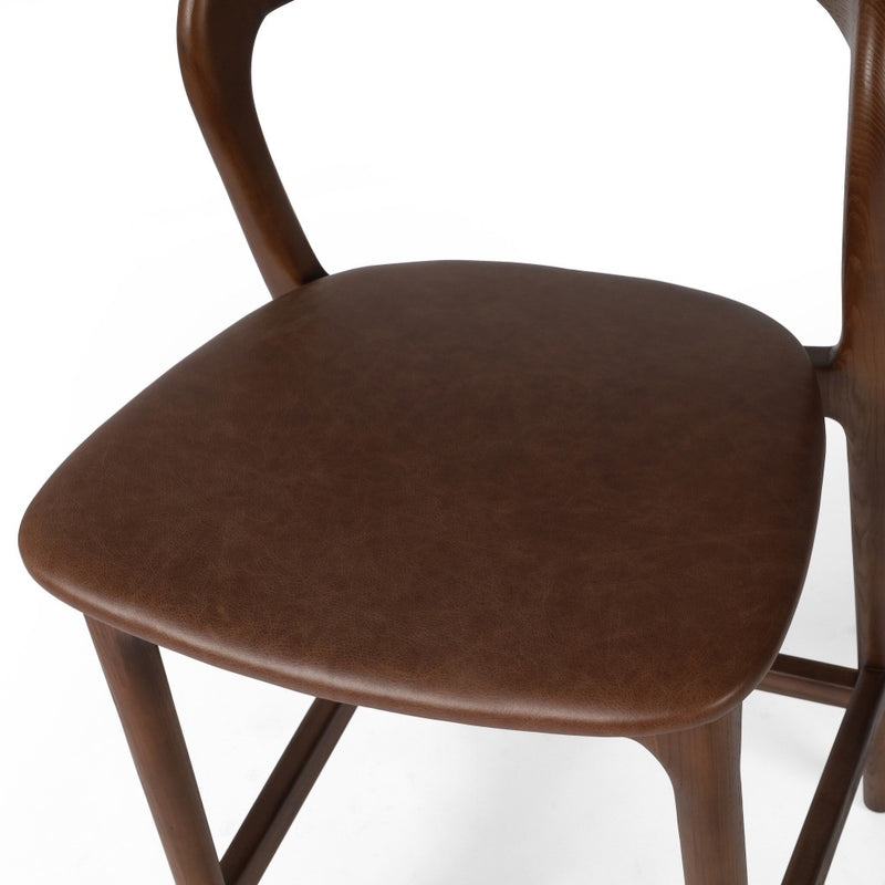 Four Hands Amare Counter Stool Sonoma Coco Top View