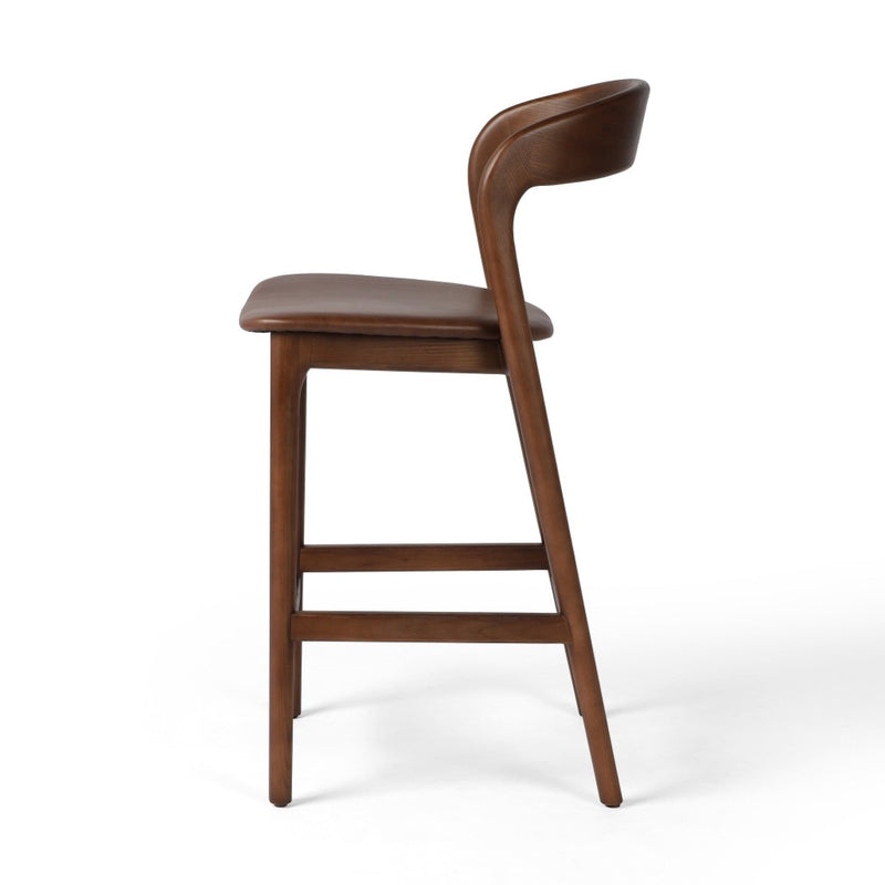 Amare Counter Stool Sonoma Coco Side View Four Hands