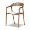 Four Hands Amare Dining Armchair angled view 