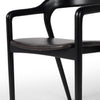 Amare Dining Armchair Sonoma Black Lower Seat View Four Hands