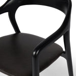 Amare Dining Armchair Sonoma Black Seat Cushion Detail 236452-002