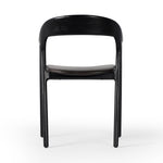 Amare Dining Armchair Sonoma Black Back View Four Hands