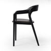 Amare Dining Armchair Sonoma Black Side View 236452-002