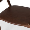 Amare Dining Armchair Sonoma Coco Seat Cushion Detail Four Hands