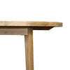 Amaya Outdoor Dining Table Acacia Wood Edge Detail Four Hands