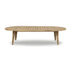 Amaya Outdoor Oval Coffee Table Front Facing View 232271-001
