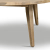 Amaya Round Outdoor Coffee Table Acacia Wood Legs 232272-001
