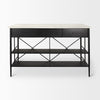 Amika Kitchen Island 69936-AB front view 
