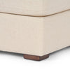 Andrus Ottoman Antwerp Natural Parawood Almond Legs 235199-001
