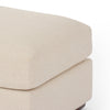 Four Hands Andrus Performance Fabric Ottoman Antwerp Natural