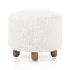 Four Hands Aniston Ottoman Andes Natural Angled View 230810-002