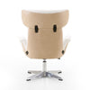 Anson Desk Chair Knoll Natural Back View Four Hands