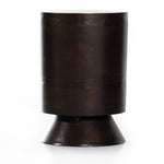 Four Hands Antonella End Table Antique Rust Rounded Base