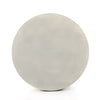 Antonella End Table Textured Matte White Top View Four Hands