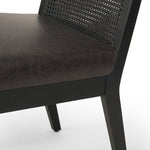 Four Hands Antonia Cane Armless Dining Chair Nettlewood Legs