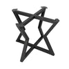 Anvil Dining Table Base - Stone Black - Detail View