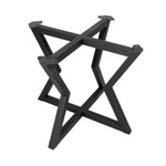 Anvil Dining Table Base - Stone Black - Detail View