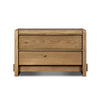 Aramis Nightstand Sandy Oak Resawn Front Facing View 247951-001