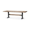 Mercana Araxi Rectangular Dining Table angled view 