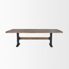 Mercana Araxi Rectangular Dining Table  front view 