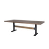 Mercana Araxi Rectangular Dining Table angled view 