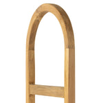 Arched Ladder Natural Brown Teak Arched Frame Four Hands