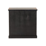 Architects Cabinet Distressed Black Back View 242075-001