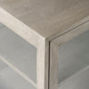 Mercana Arelius Accent Cabinet top corner view 
