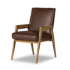 Aresa Dining Chair Sierra Chestnut Angled View 229551-005
