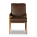 Four Hands Aresa Dining Chair Sierra Chestnut Front Facing View