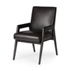 Aresa Dining Chair Sierra Espresso Angled View Four Hands