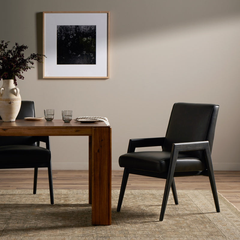 Aresa Dining Chair Sierra Espresso Staged View 229551-006
