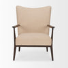 Mercana Argent Accent Chair front view 