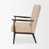Argent Accent Chair 70426 side view 