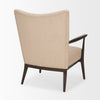 Argent Accent Chair 70426 angled back view 