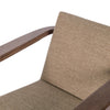 Arnett Chair Alcala Fawn Parawood Armrest Four Hands