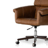 Four Hands Arnold Desk Chair seat and wheel view 