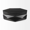 Mercana Arreto Hexagonal Storage Coffee Table angled view 