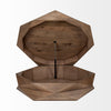 Mercana Arreto Hexagonal Coffee Table open top view 