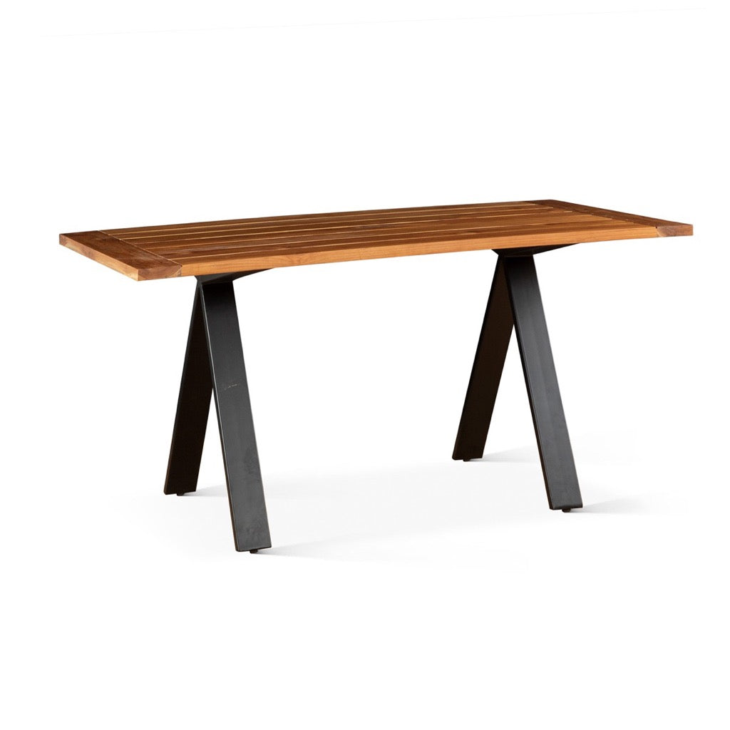 HTD Artemis Dining Table - Natural Teak – Artesanos Design Collection