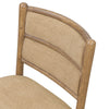 Four Hands Artie Dining Chair angled backrest view 