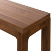 Arturo Console Table - Natural Walnut Veneer
