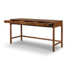 Four Hands Arturo Desk angled open drawer view 