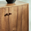 Four Hands Arturo Sideboard Natural Walnut Staged View with Decor