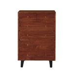 Aspen 34" Tall Chest FAS-TC34WN front view 